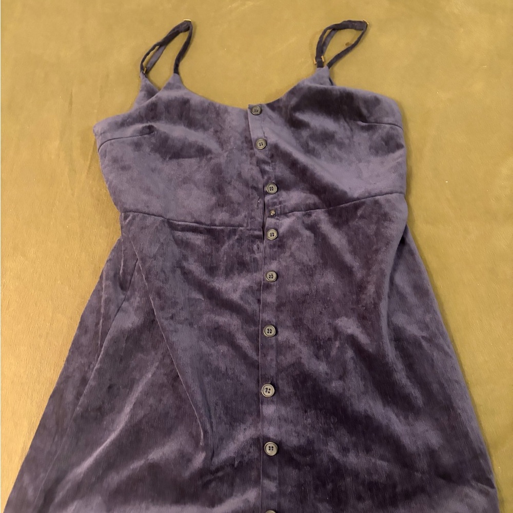 Cooperative Navy Velvet Camisole